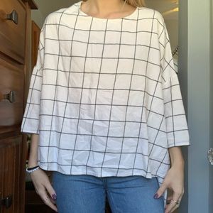 Urban outfitters plaid flannel box shirt